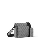 Трио Мессенджер Louis Vuitton, серый - фото 2