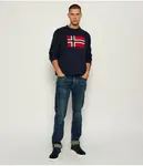 Настенный свитер c Relaxed fit Napapijri, синий - фото 2