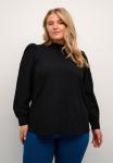 Блузка Kaffe Curve KCDITTA SMOCK, цвет black deep - фото 3