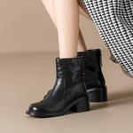 Ботильоны женские Zhr, коричневый - фото 17