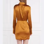 Платье Patrizia Pepe, оранжевый - фото 2