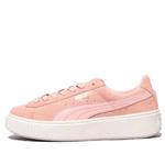 Кроссовки suede platform core 'coral cloud whisper white' Puma, красный - фото