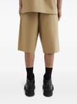 Jil Sander хлопковые шорты, нейтральный - фото 4