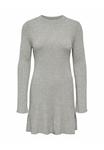 Платье ONLY ONLMICHELLA MIDI, Medium Grey Melange/Dark Grey - фото 6