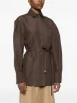 Рубашка Affari MAX MARA, коричневый - фото 3