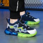 Детские кроссовки для бега KINDDOG (L2083) Джинсовый синий - фото 6