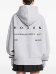 Худи с логотипом Hogan, серый - фото 4
