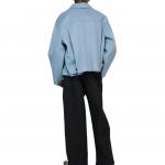 Мужская трикотажная одежда SS26 Acne Studios, синий - фото 5