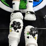 Базовая модель клогов с отпечатком Unisex Snow White OUBT, Ice Cream White - фото 10