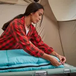 Спальный мешок Flatlands 50F Coleman, Blue - фото 4