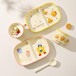 Наборы посуды KAWASIMAYA, [Breakfast 2-Piece Set]Mug+Divided Plate (Popcorn) - фото 4