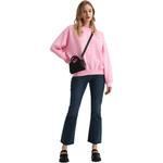 Свитшот женский GUESS, серо-зеленый - фото 3