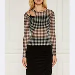 Топ узкого кроя Damecia Hugo, черный - фото