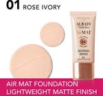 Матирующий праймер Bourjois Air Mat, 01 Rose Ivory 30 ml - фото 2