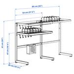 Сушилка для посуды IKEA, цвет extendable - фото 11
