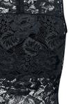 Боди Urban Classics Ladies Lace Body, черный - фото 4