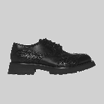 Кроссовки Alexander McQueen Punk Worker Derby 'Black', черный - фото