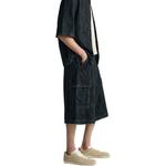 Джинсовые шорты мужские синие Zara, синий - фото 5