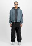 Куртка Alpha Industries Bomber Jacket, Denim Blue/Blue - фото 2