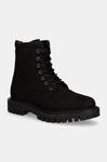 Кожаные ботинки Tommy Hilfiger CASUAL HILFIGER CHUNK Z NBK BOOT, черный - фото