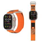 Ремешок Apple совместимый Нейлоновый материал Biaodaige, Оранжевый - фото 2