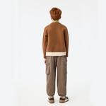 Свитер для школьников Lee, коричневый - фото 10