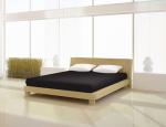 Простыня Mr.Sandman Topper Full Elastan de luxe 180 x 200 см, черный - фото