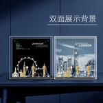 LIGHT YOUR BRICKS Compatibility Building Block Skyline Dual View Photo Frame Display Case Model Accessories LYB - фото 3