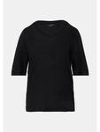 Футболка в цвете 9999_черный comma - фото