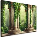 Картина арт-принт KUNSTLOFT Verdant Sanctuary 1, зеленый - фото