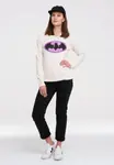 Толстовка с капюшоном LOGOSHIRT "DC Comics - Batman", с лицензионным принтом, бежевый - фото 2
