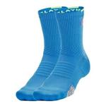 Носки Under Armour Curry AD Playmaker Mid Socks 'Blue', синий - фото