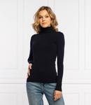 Блуза Marc Cain slim fit, темно-синий - фото 3