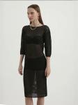 Вязаное платье Hiccup, черный - фото 2