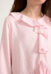 Блуза Lindex LONG-SLEEVED , Light Pink/Pink - фото 3