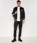 Спортивные штаны мужские Karl Lagerfeld с лампасами, черный - фото 2