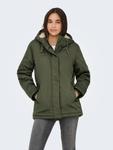 Парка для межсезонья ONLY ONLWILDA, оливковый - фото 4