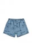 Шорты на шнурке Bobo Choses, синий - фото