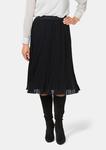 Юбка до колена GOLDNER Plissee, черный - фото