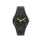 SWATCH Часы Unisex Gent Series Black Watch SO29B707 - фото