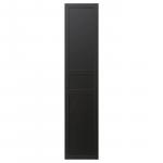 Дверь с петлями FLISBERGET IKEA, 50x195 см, антрацит - фото