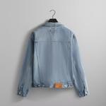 Куртка Kith Centre Denim Jacket, цвет Light Indigo - фото 3