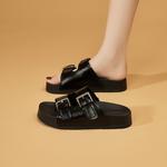 Женские сандалии Slide DAPHNE, серебро - фото 5