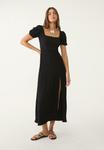 Платье Stradivarius Maxi dress, Black - фото