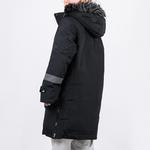 Пуховик женский черный New Balance - фото 4