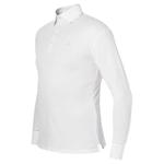 Поло с длинным рукавом Equitheme Mesh, белый - фото 2