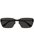 Солнцезащитные очки BB0374SK Balenciaga Eyewear, черный - фото