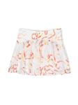 Chloé Kids юбка с графичным принтом, белый - фото