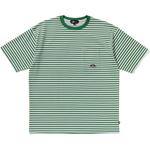 Футболка Bape с полосками A BATHING APE, зеленый - фото