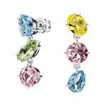 Серьги-гвоздики Gema Drop Swarovski - фото 6